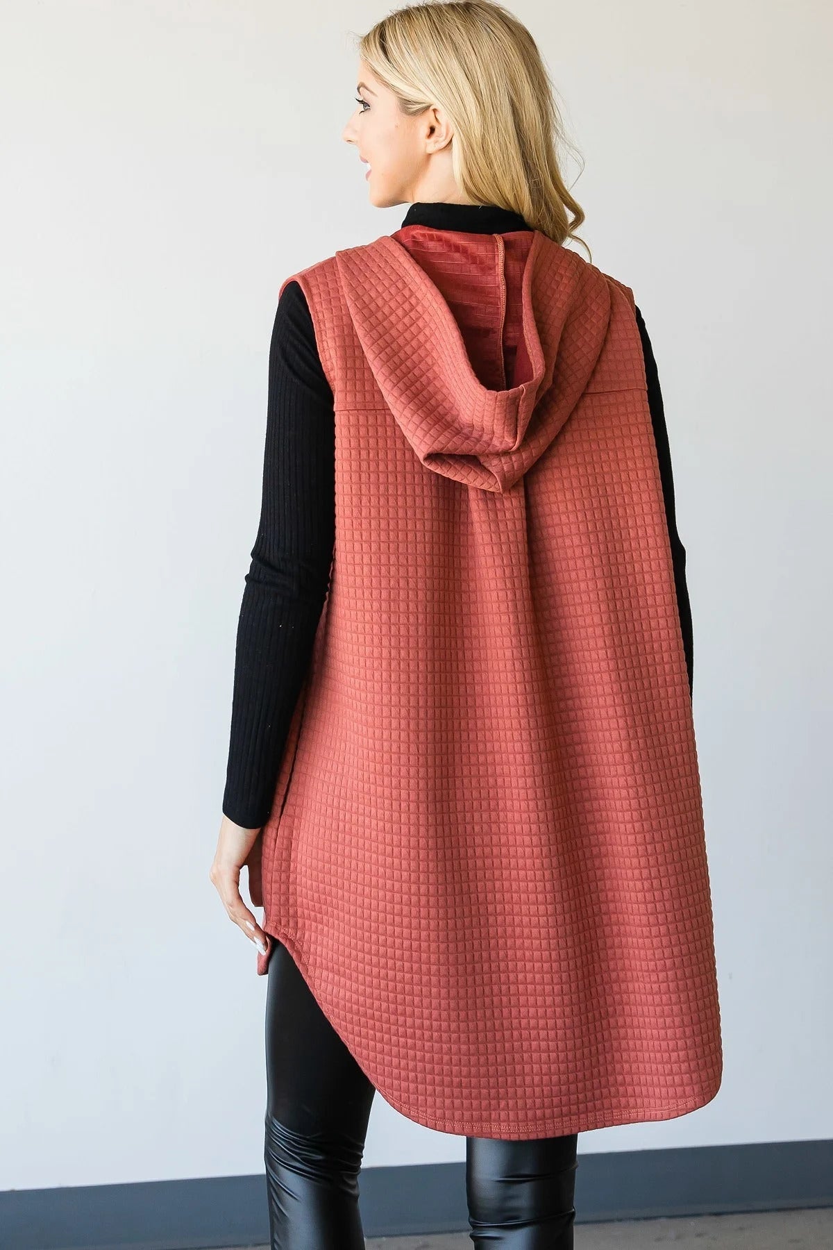 Vest-inspired Jacket With A Collared Neckline